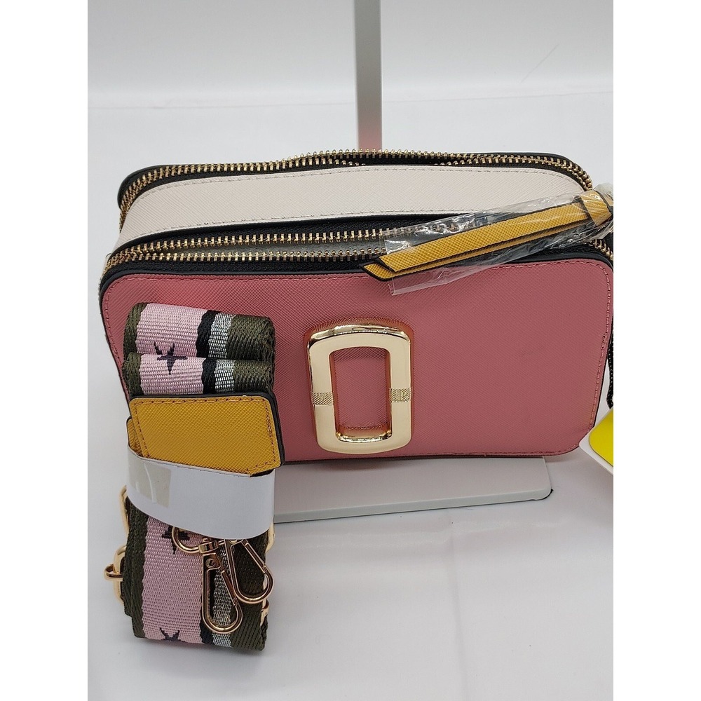 CROSSBODY- Pink and Yellow
